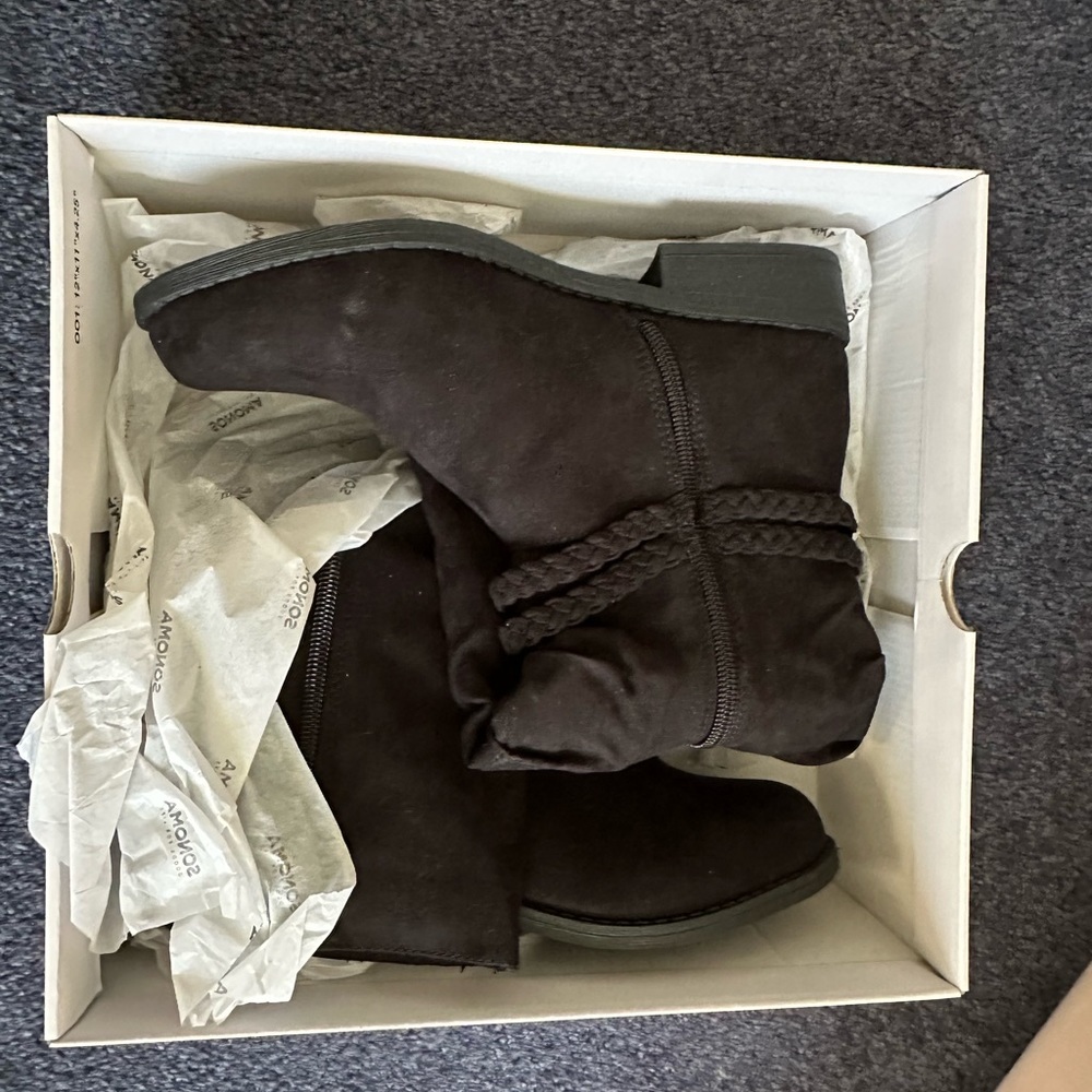 ✨BLACK BOOTS SIZE 5✨